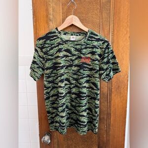 Men's International Kook Exchange Camouflage Short Sleeve T-Shirt